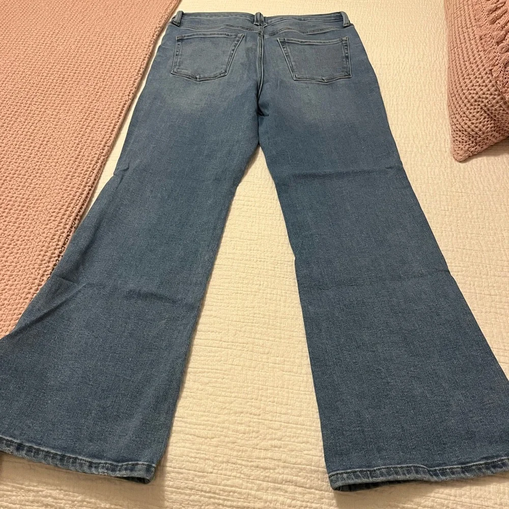 LC Lauren Conrad Blue Flare Jeans - Picture 2 of 3